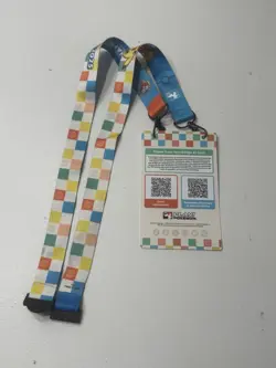 2025 Pokemon World Championships Anaheim Weekend Spectator Badge & Lanyard - Image 2