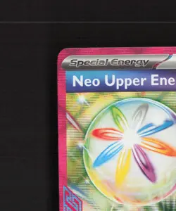 Neo Upper Energy 162/162 Temporal Forces Ultra Rare Holo Pokemon Card NM - Image 3