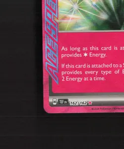 Neo Upper Energy 162/162 Temporal Forces Ultra Rare Holo Pokemon Card NM - Image 5