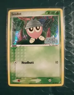 Seedot 60/100 Crystal Guardians Reverse Holo Pokemon TCG - Image 1