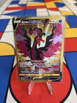 Galarian Moltres V 183/172 SWSH Brilliant Stars Secret Rare Holo Pokemon TCG NM - Image 1