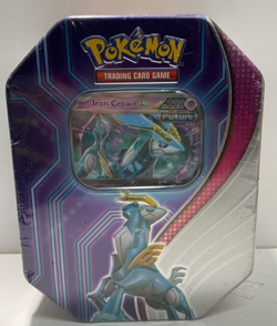 Pokemon TCG - Paradox Destinies Tin - Iron crown ex - Image 1