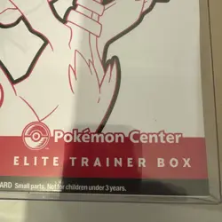 Pokemon Center White Flare Elite Trainer Box ETB Brand New ✅ in plastic case - Image 2