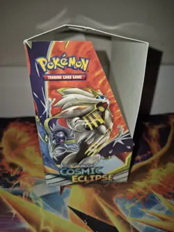 Pokemon Empty Cosmic Eclipse Booster Box Display - Image 3