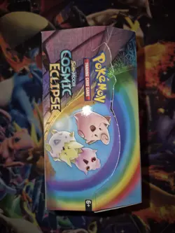 Pokemon Empty Cosmic Eclipse Booster Box Display - Image 5