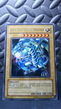 | Yugioh Blue-Eyes White Dragon JMP-001 Ultra Rare Shonen Jump Promo LP/MP 🔥 | - Image 2