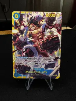 One Piece TCG - Monkey.D.Luffy OP11-118 (SEC) - A Fist of Divine Speed - Image 1