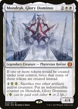 MTG x1 Mondrak, Glory Dominus - Phyrexia: All Will Be One - Near Mint - Image 1