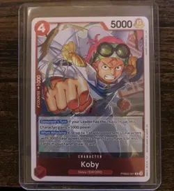 One Piece Card Game TCG - Koby PRB02-001 The Best Vol. 2 R English - Image 1
