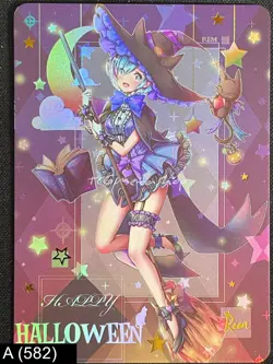 🔥 A 582 Rem Re:Zero Goddess Story Anime Waifu Card ACG 🔥 - Image 1