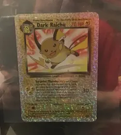 Dark Raichu - / (Box Topper) S3/S4 Jumbo Cards Reverse Holo - Image 2