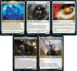 MTG Commander EDH Deck Sen Triplets 100 Magic Cards Custom Deck Esper - Vega NM - Image 1