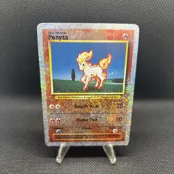 Pokemon TCG Legendary Collection 2002 Reverse Holo Card Ponyta 87/110 - Image 1