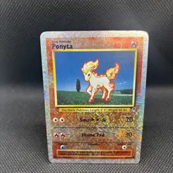 Pokemon TCG Legendary Collection 2002 Reverse Holo Card Ponyta 87/110 - Image 2