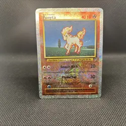 Pokemon TCG Legendary Collection 2002 Reverse Holo Card Ponyta 87/110 - Image 4