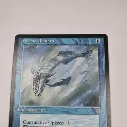 MTG Card - 1x Mystic Remora - Ice Age - LP - Vintage Magic The Gathering 1995 - Image 2