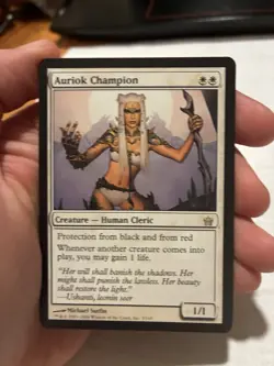 Auriok Champion Magic the Gathering: Fifth Dawn Lightly Played/Near Mint MTG - Image 1