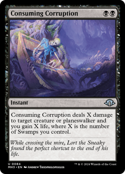 Consuming Corruption [Modern Horizons 3] Foil Near Mint - Image 1