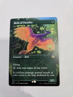 Birds of Paradise (Borderless) Dominaria Remastered Regular Rare. 439 - Image 2