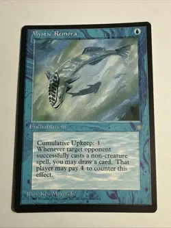 MTG Mystic Remora (ICE) Ice Age Regular Common 87 - Image 1