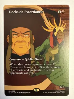 Dockside Extortionist NM Borderless 0028 MTG TLE Avatar Unplayed Regular - Image 1