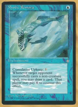 Mystic Remora (Ice Age, Common, English), 1995) MTG - Image 1