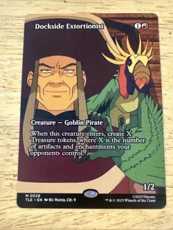 DOCKSIDE EXTORTIONIST mtg NM-M The Last Airbender Eternal 1 Mythic Borderless - Image 1