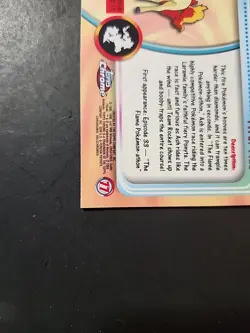 2000 TOPPS CHROME Pokemon Rare Foil #77 PONYTA TV Animation Edition - Image 4