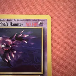 Pokemon Gym Heroes Sabrina's Haunter 58/132 (LP) - Image 3
