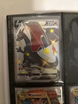 Pokemon Shiny Charizard V 079/073 Champions Path Secret Rare Full Art NM - Image 1