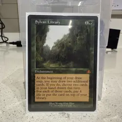 Sylvan Library (Retro Frame) Dominaria Remastered Regular - Image 1