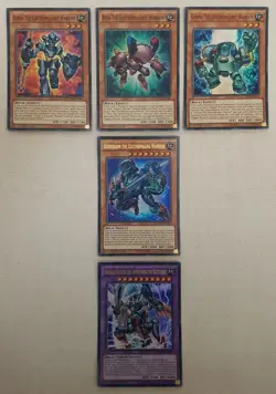Yugioh Imperion Magnum The Superconductive Battlebot SDMY-EN001/002/003/004 Set - Image 1