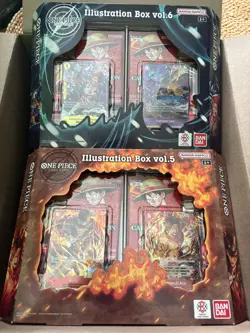 Lot Of 10 total One Piece Illustration Box Vol. 5 and Vol. 6 (x5 units each) 🔥 - Image 2