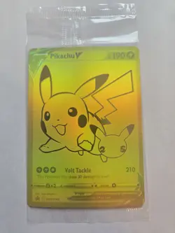 Pikachu v Gold and Pokeball SWSH145/SWSH146 Pokemon TCG Celebrations Sealed!! - Image 3