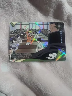 Naruto Kayou English Series 2 Card - The Tenth Question - NRSA02-R-012L1 - Image 1