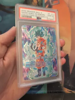 PSA 10 Dragon Ball Super Promo Card SSGSS Son Goku Soul Striker Reborn P-211 PR - Image 1