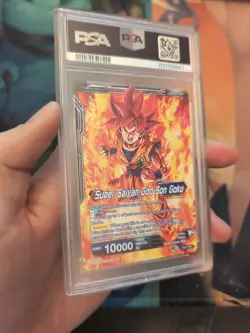 PSA 10 Dragon Ball Super Promo Card SSGSS Son Goku Soul Striker Reborn P-211 PR - Image 2