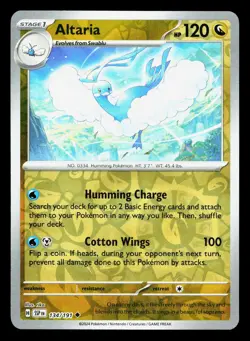 Altaria 134/191 Surging Sparks NM Reverse Holo Pokemon Card TCG - Image 1