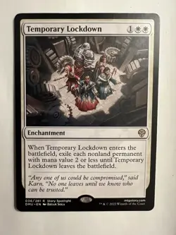 MTG Magic the Gathering Temporary Lockdown 36/281 Dominaria United NM - Image 1