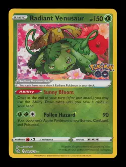 Pokemon GO #004/078 Radiant Venusaur - Image 1