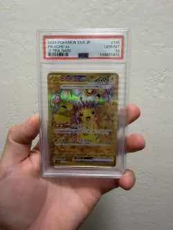 Pikachu ex 136/106 Sv8: Super Electric Breaker Holo (Japanese) PSA 10 Pokemon - Image 1