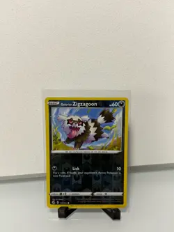 Galarian Zigzagoon Reverse Holo - 159/264 - Fusion Strike Pokemon 2021 - Image 1