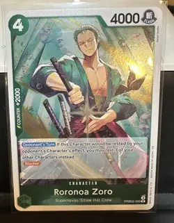 Roronoa Zoro - PRB02-006 PRB02-006 Premium Booster -The Best- Vol. 2 Foil - Image 1