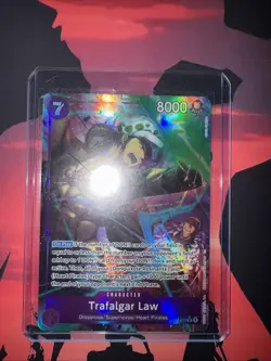 Trafalgar Law (073) (Alternate Art) OP12-073 Legacy of the Master Foil - Image 1