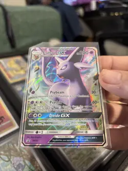 Espeon GX SM35 Holo Ultra Rare Promo Pokemon Card Sun & Moon BSP PTCG NM T337 - Image 1