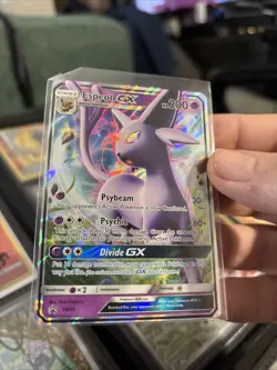Espeon GX SM35 Holo Ultra Rare Promo Pokemon Card Sun & Moon BSP PTCG NM T337 - Image 2