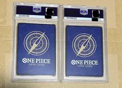 One Piece Card OP05-1ST Monkey D. Luffy PSA 9＆10 Lot2 ST01-012 SR Parallel GEMMT - Image 2