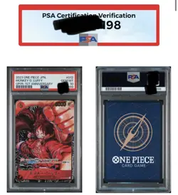 One Piece Card OP05-1ST Monkey D. Luffy PSA 9＆10 Lot2 ST01-012 SR Parallel GEMMT - Image 3