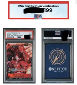 One Piece Card OP05-1ST Monkey D. Luffy PSA 9＆10 Lot2 ST01-012 SR Parallel GEMMT - Image 4