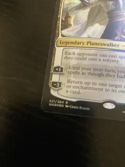Teferi, Time Raveler War of the Spark Foil Lightly Played Mtg Card - Image 3